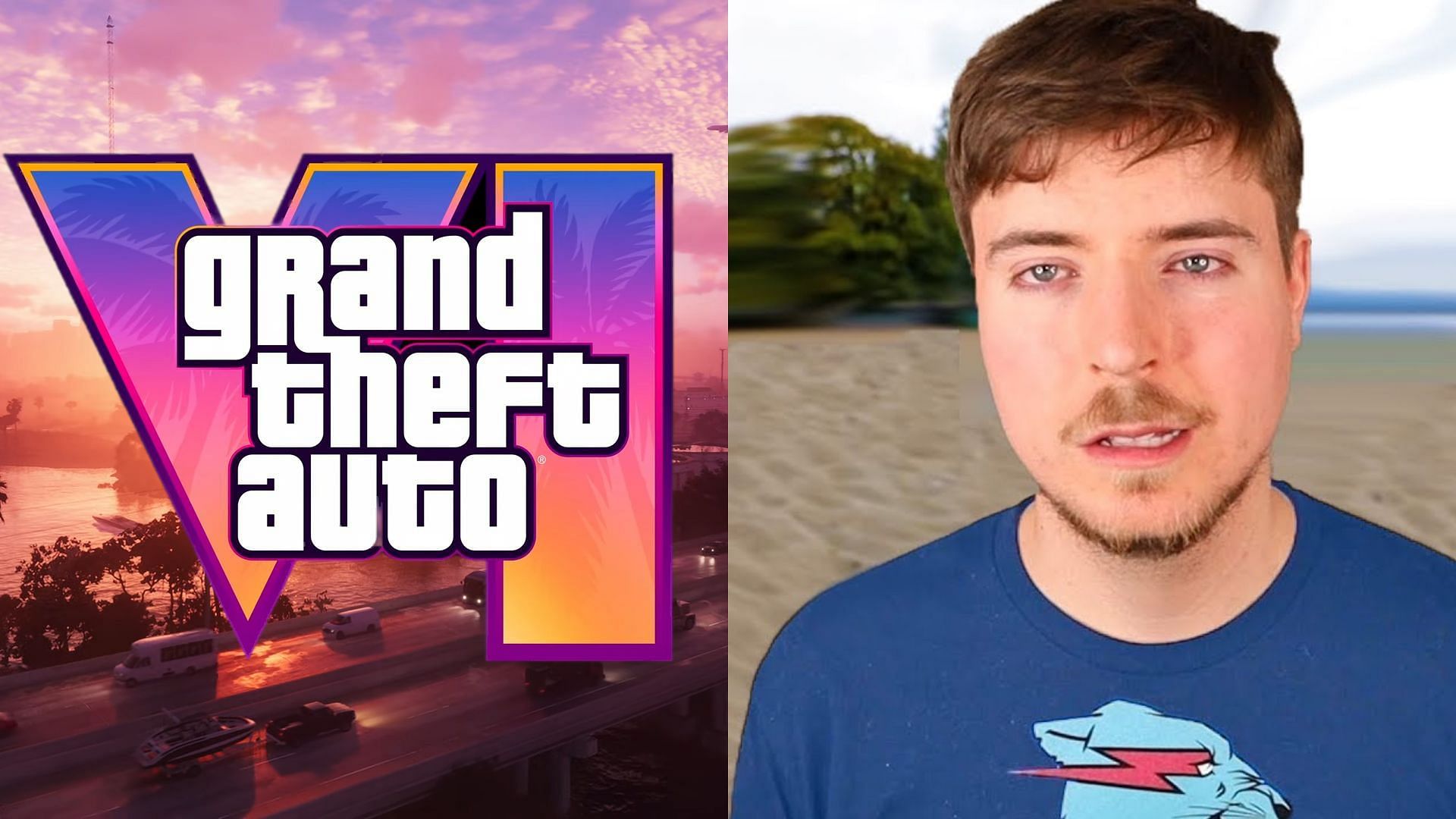 GTA 6 is breaking records with over an year till release (Image via Rockstar Games, MrBeast)