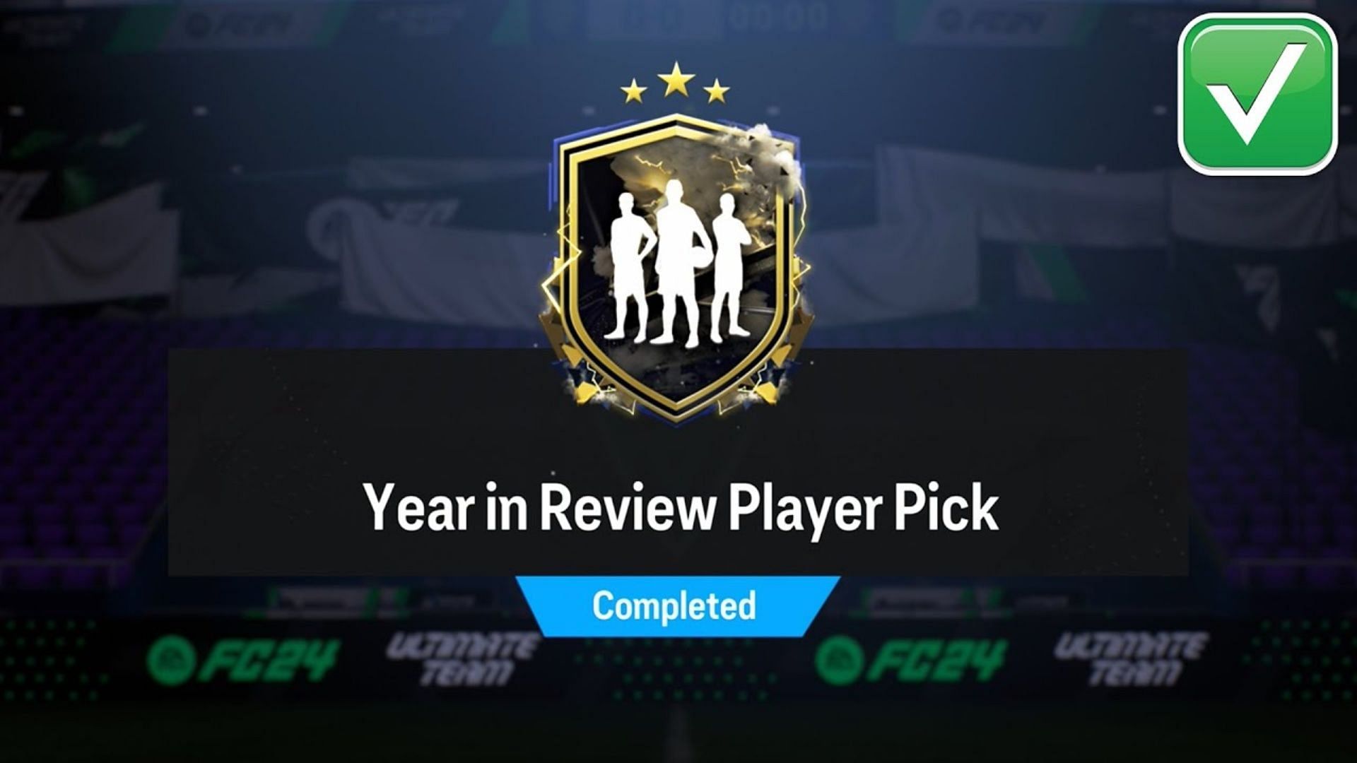 A new version of Year in Review Player Pick SBC is available in EA FC 24 (Image via EA Sports)