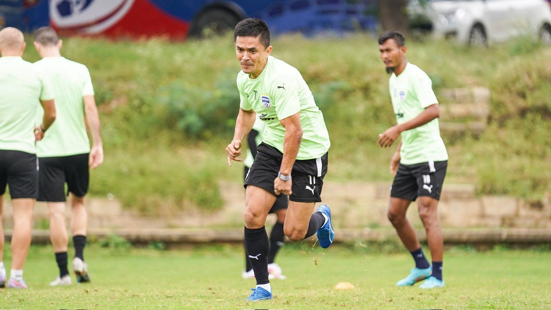 Bengaluru FC skipper Sunil Chhetri preparing ahead of the clash against Mumbai City FC.