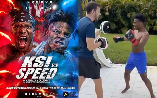 KSI weighs in on IShowSpeed's training clip for their upcoming fight, taking a swipe at Tommy Fury