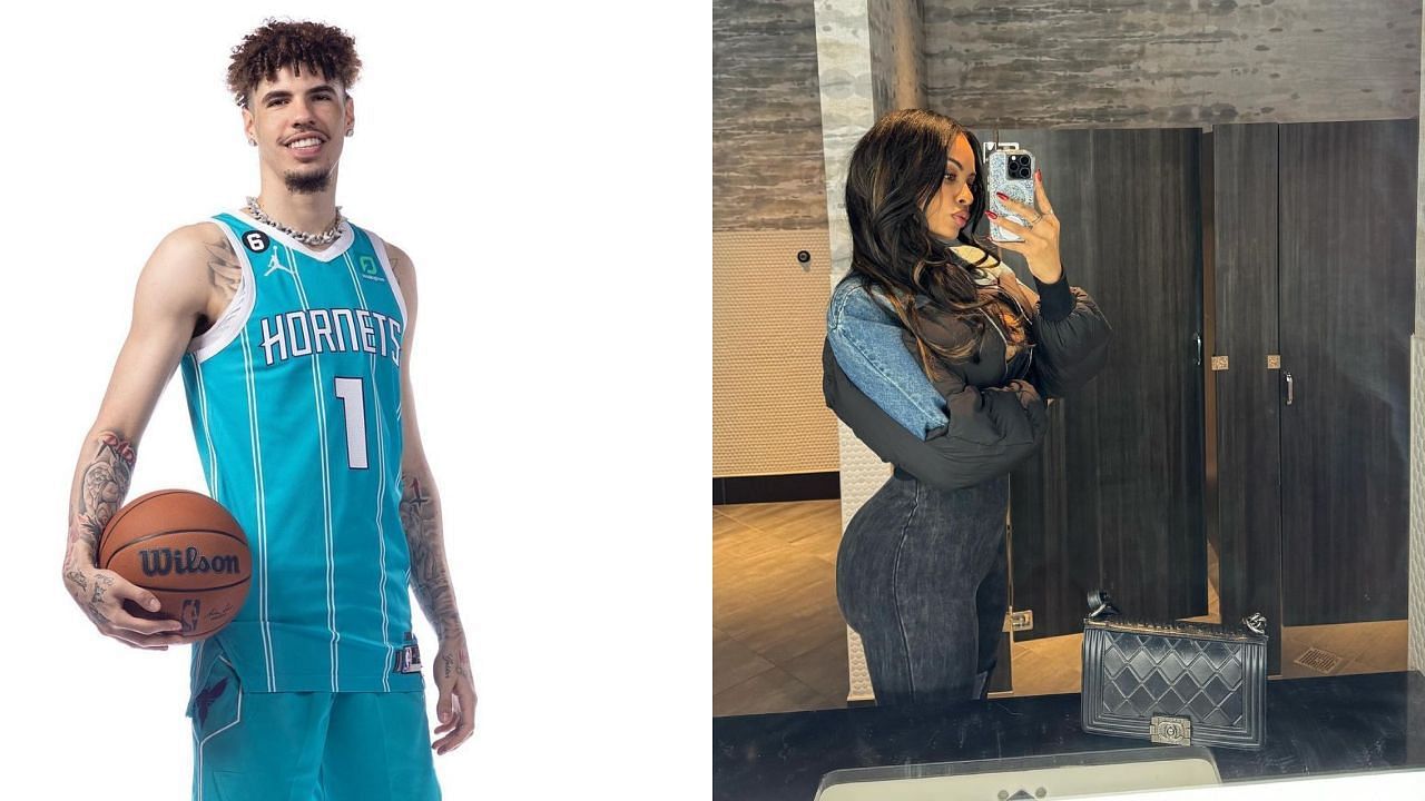 LaMelo Ball makes a unique pair with girlfriend Ana Montana
