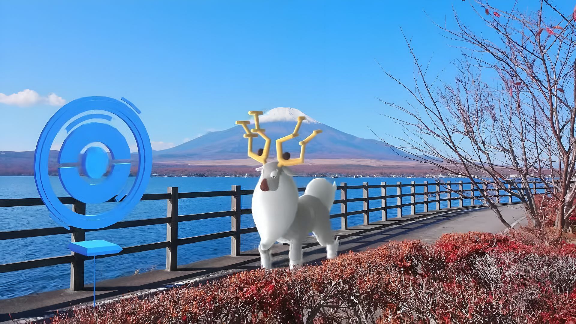 Wyrdeer in the Timeless Travels trailer (Image via Niantic)