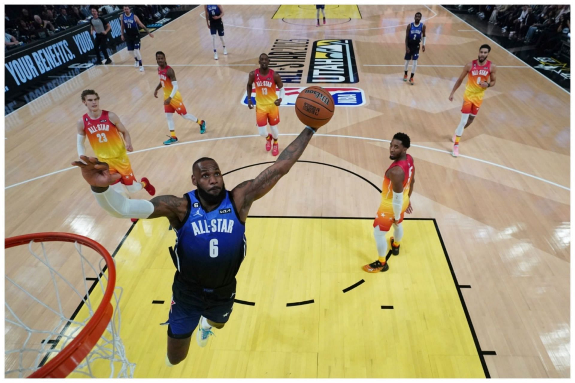 Voting for the 2024 NBA All-Star Game tips off on Tuesday, December 19. LeBron James is expected to become a starter once again (AP Photo/Kyle Terada)