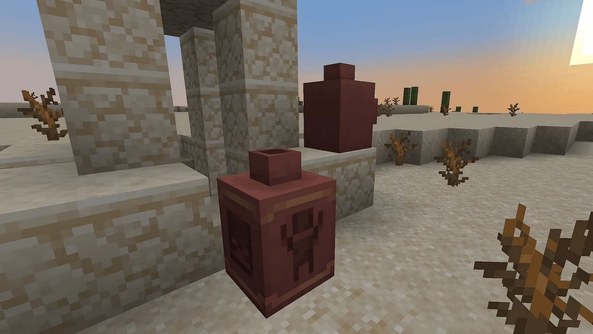 The decorated pot glitch likely caused the 1.20.4 update to debut ahead of schedule (Image via Mojang)