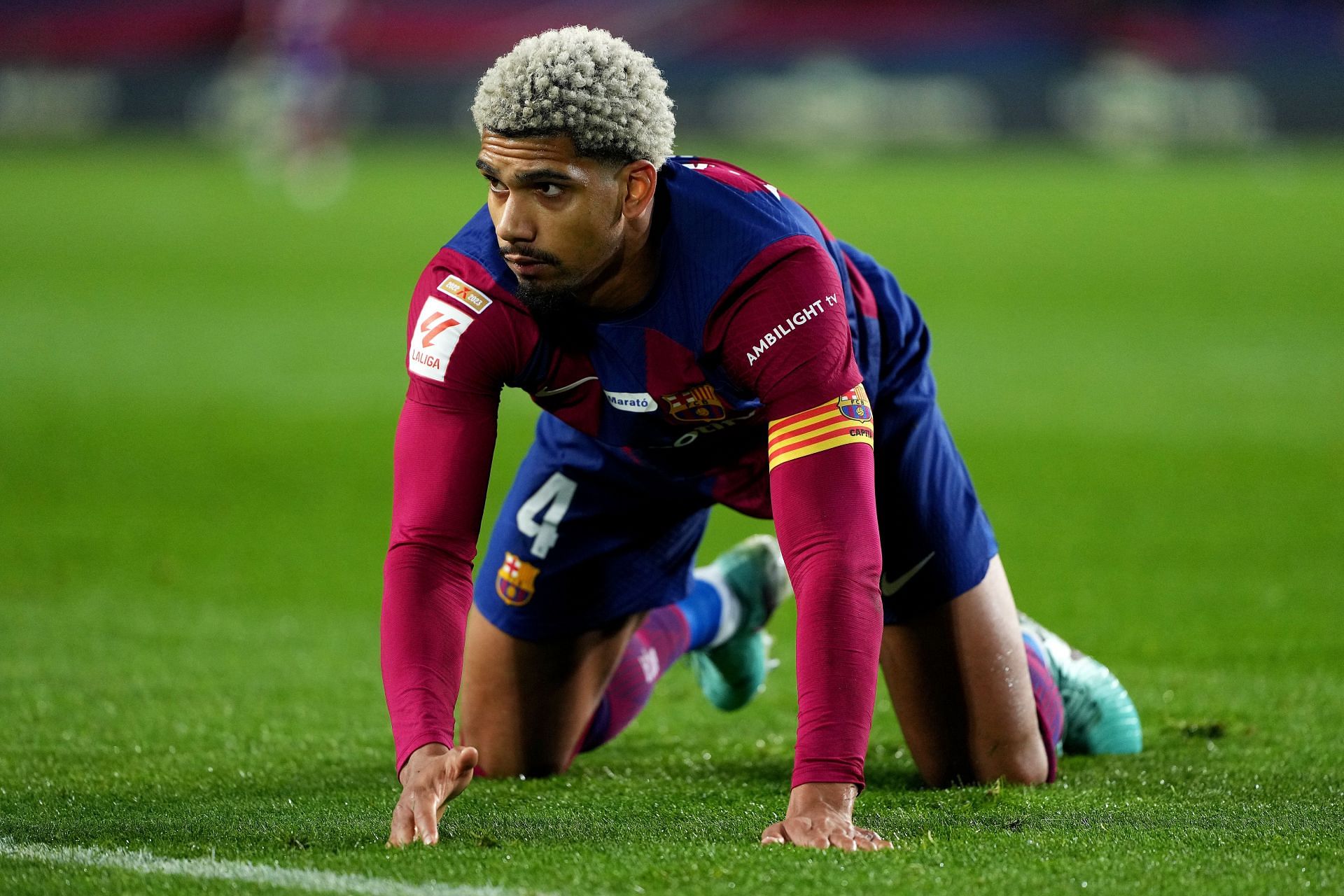 Ronald Araujo&#039;s future at Camp Nou is uncertain.