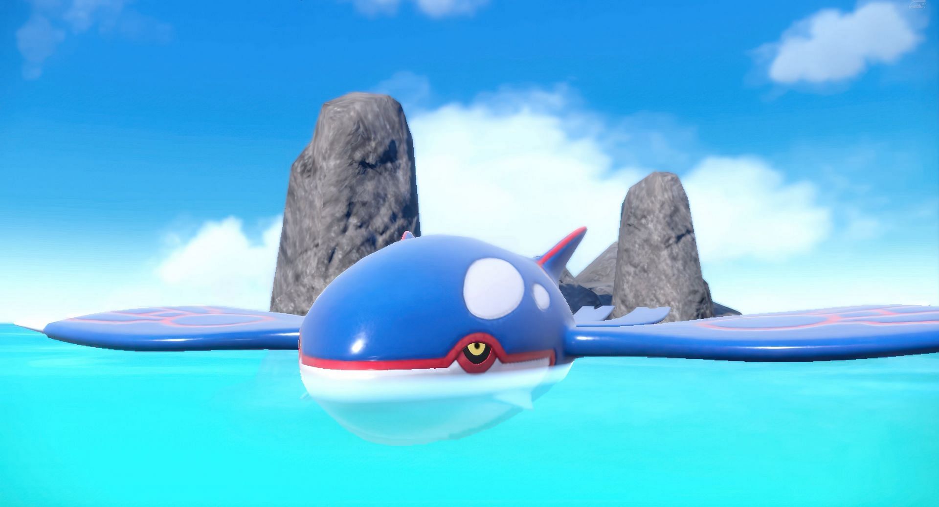 You will encounter a normal variant of Kyogre (Image via The Pokemon Company)