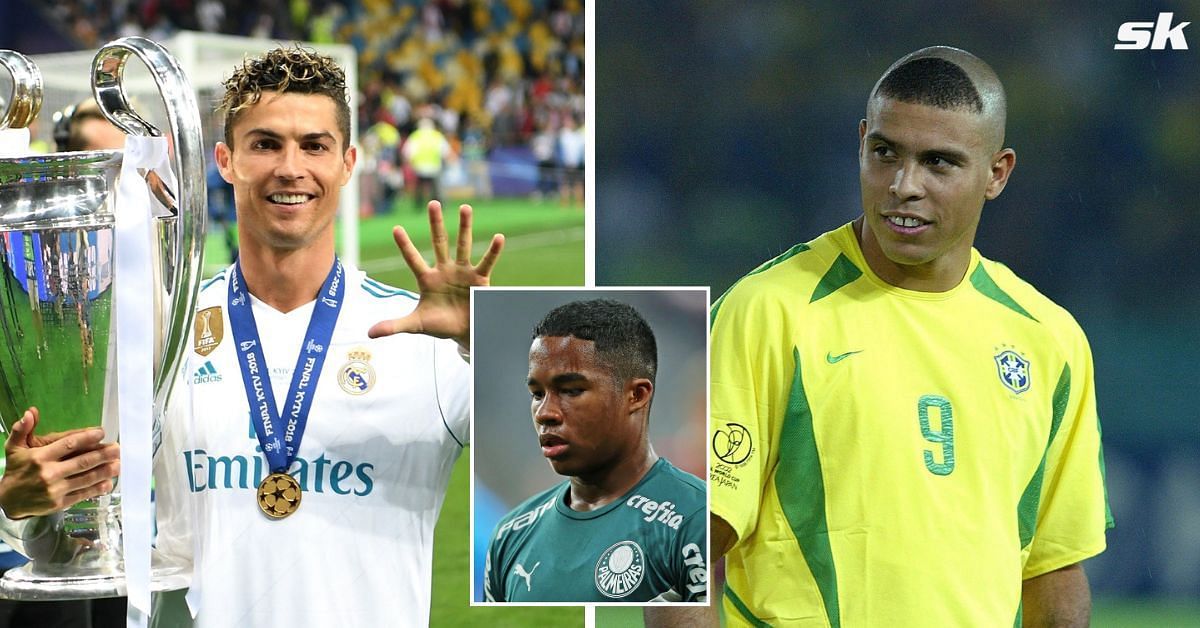 Endrick has two icons to look up to, Cristiano Ronaldo and Ronaldo Nazario, at Real Madrid
