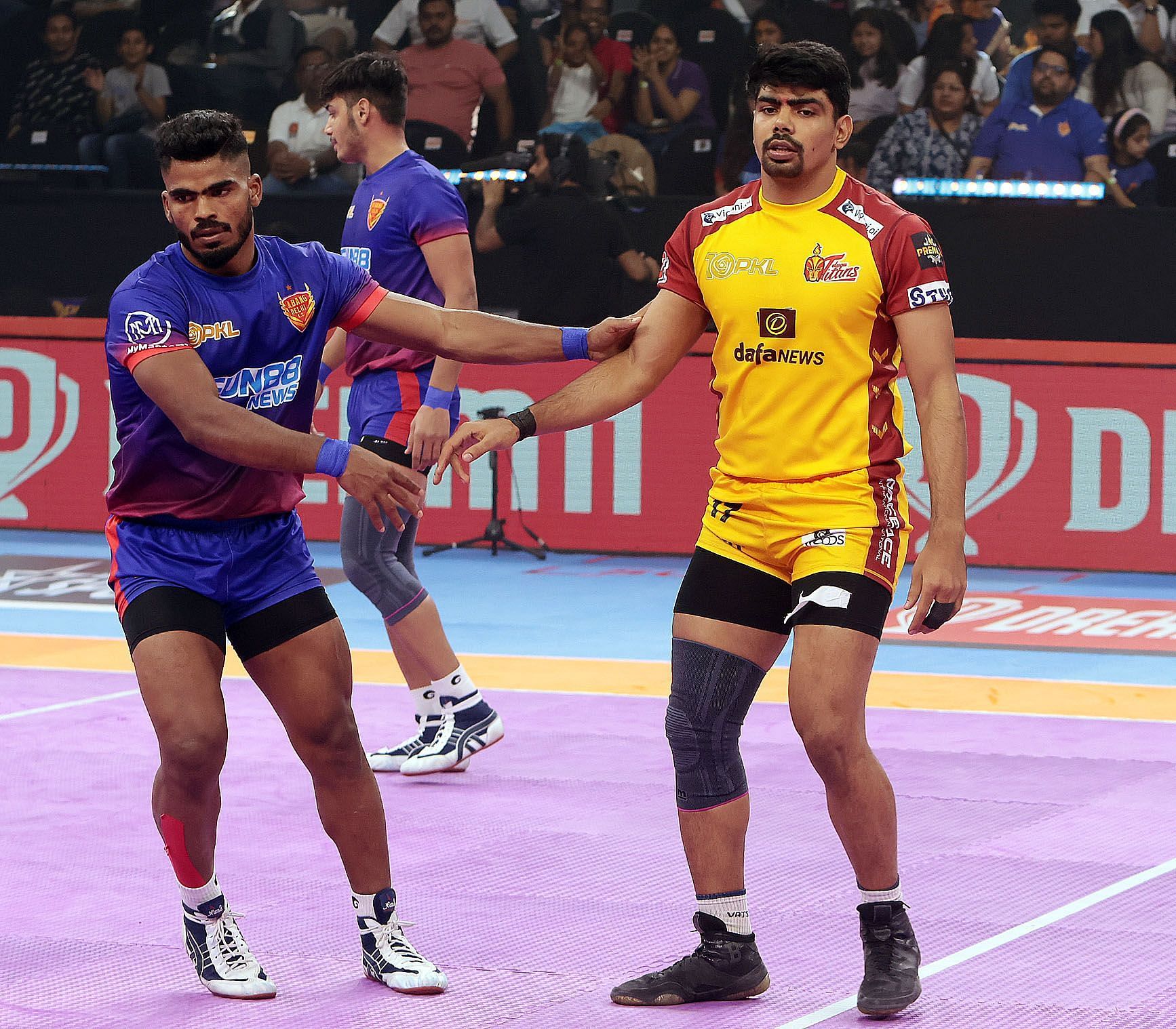 Pawan Sehrawat is one of the most prolific raiders in the history of Pro Kabaddi (Credit: PKL)
