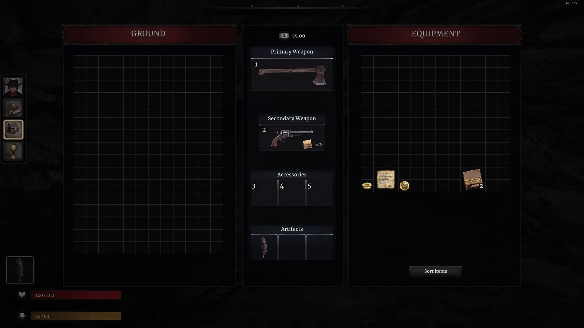 The Inventory system can be upgraded as well. (Image via Hyperstrange)