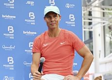 "It's impossible to think about winning tournaments today" - Rafael Nadal on his Brisbane International return