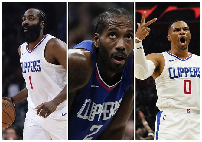 NBA fans echo James Harden and Russ' bedazzled reactions to amazing Kawhi Leonard eurostep: 'Might be the best I've seen'