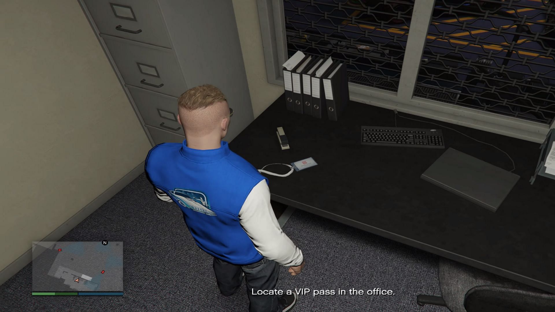 The location of the VIP Pass in GTA Online (Image via YouTube/GTA Series Videos)