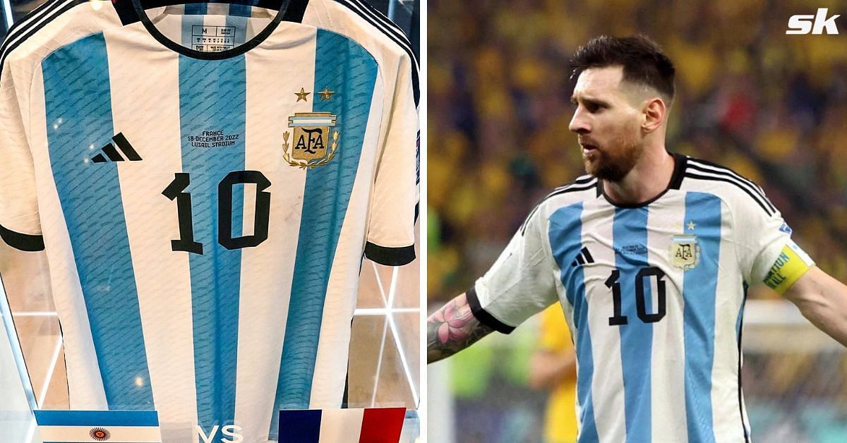 6 Lionel Messi match-worn shirts from 2022 World Cup auctioned off at ...