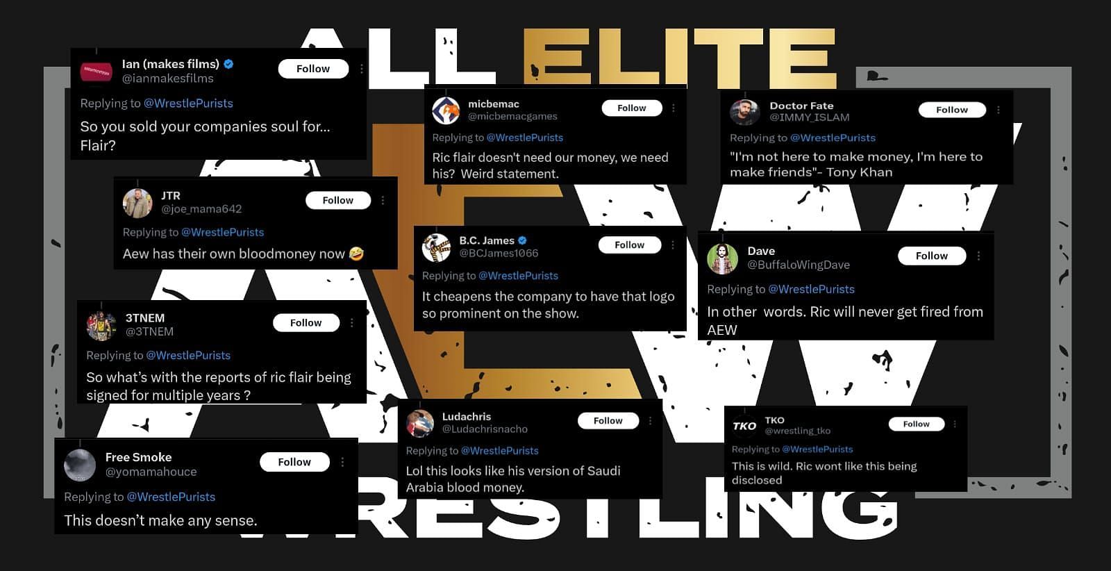 Fans react to details on Ric Flair&#039;s AEW contract