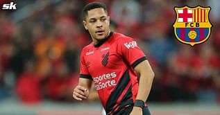 Vitor Roque’s shirt number emerges online as he arrives at Barcelona: Reports