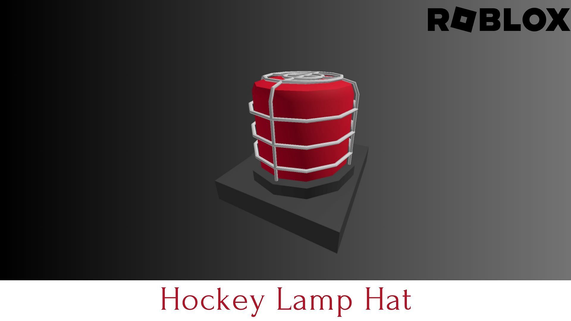 Featured image of Hockey Lamp Hat (Image via Roblox and Sportskeeda)