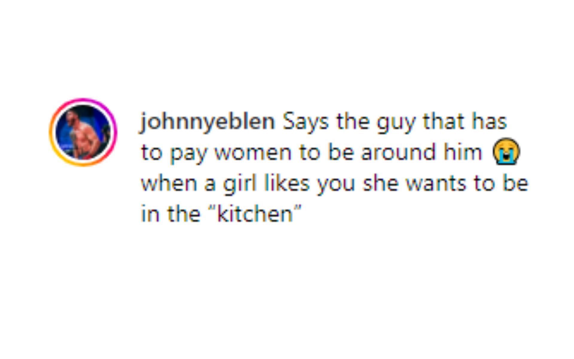 Johnny Eblen&#039;s comment