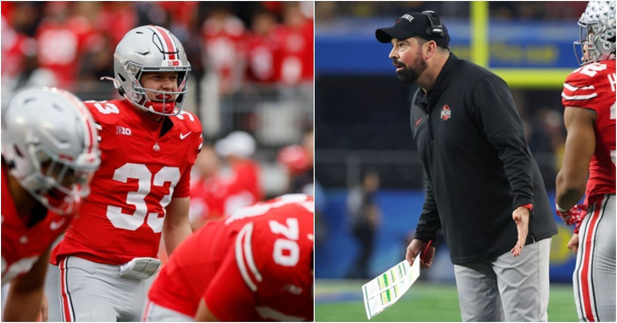 Ohio State Buckeyes head coach Ryan Day