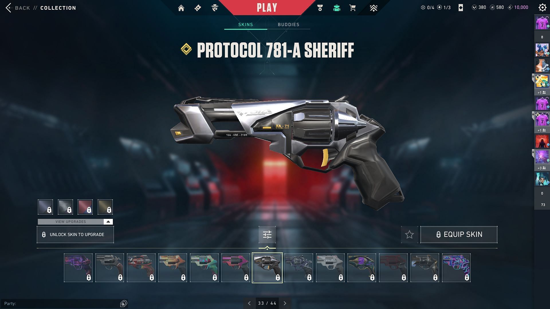 The Protocol 781-A Sheriff (Image via Riot Games)