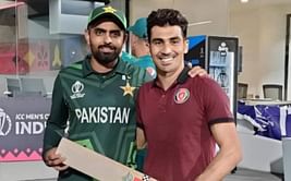 "He was about to cry" - Rahmanullah Gurbaz recalls an emotional Babar Azam post PAK-AFG 2023 World Cup game