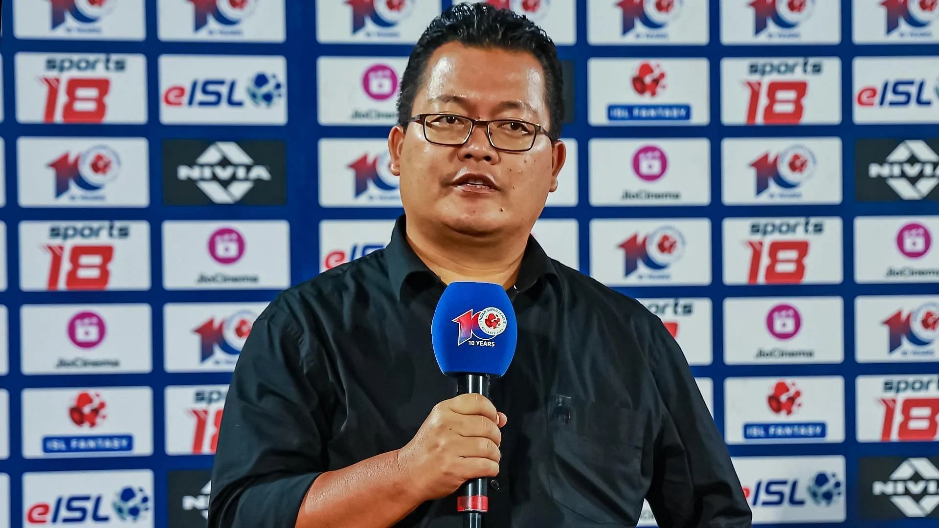 Hyderabad FC head coach Thangboi Singto. (ISL)