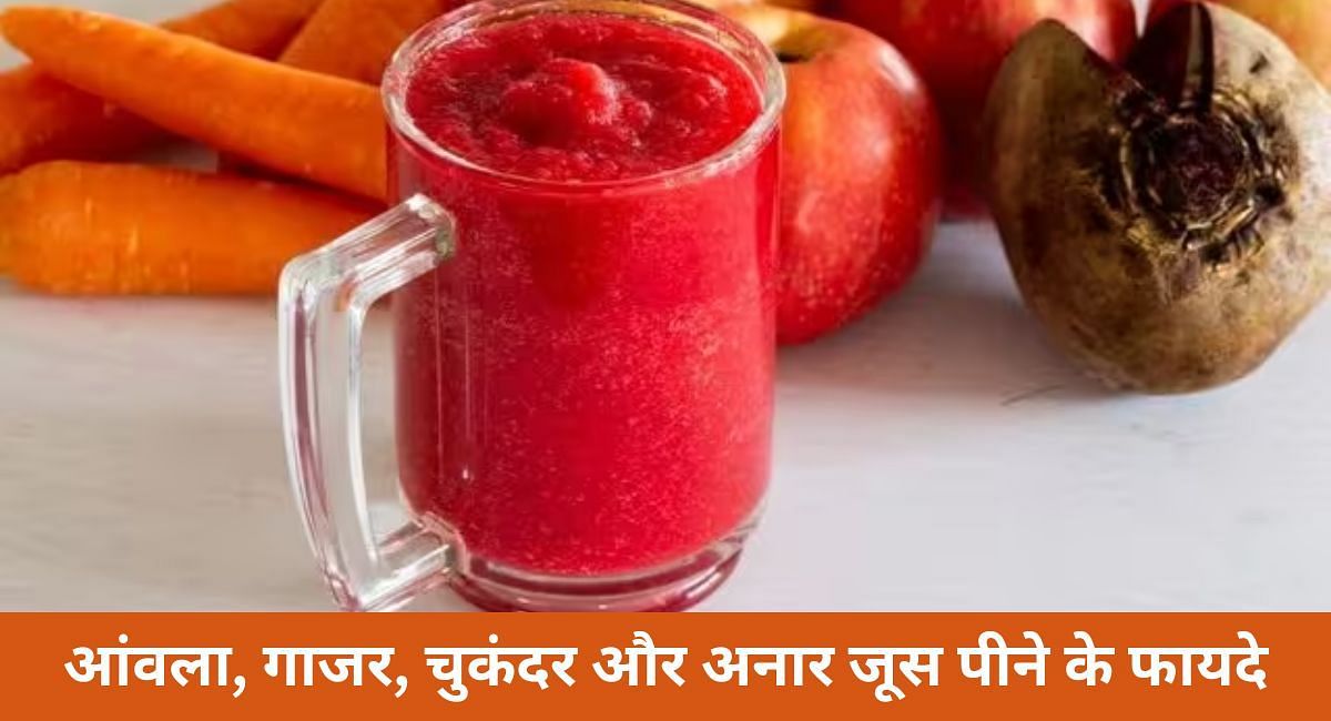 आंवला, गाजर, चुकंदर और अनार जूस पीने के फायदे(फोटो-Sportskeeda hindi)