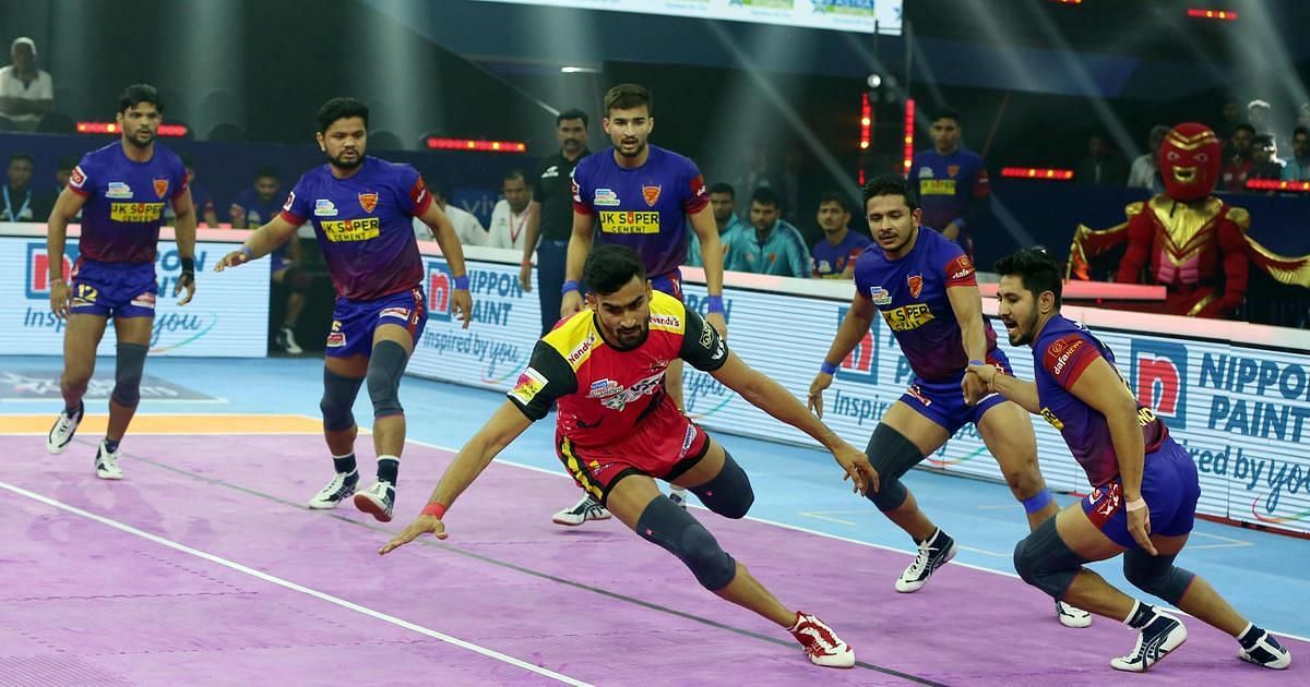 Bengaluru Bulls vs Dabang Delhi K.C