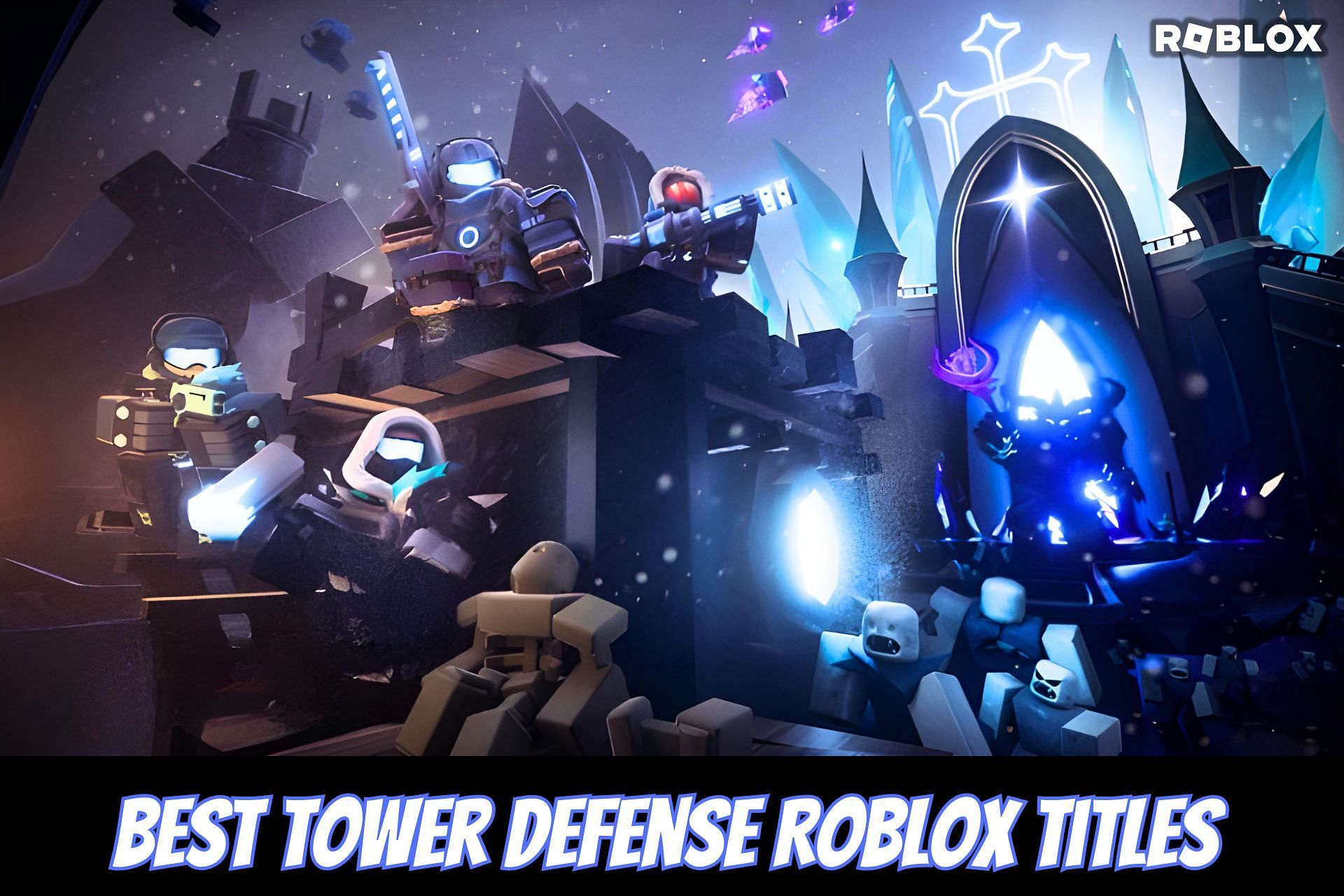 Defend your tower! (Image via Roblox)
