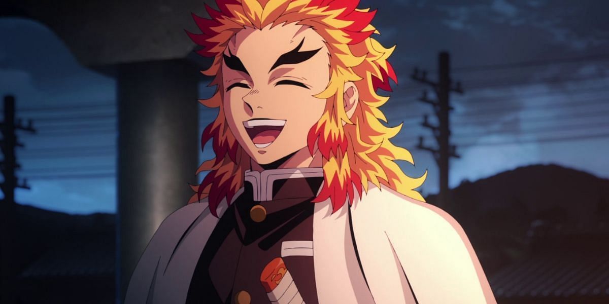 Flame Hashira Kyojuro Rengoku (Image via Ufotable)