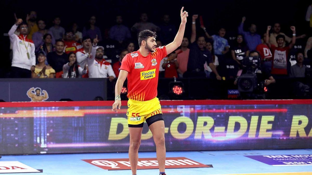 Sonu Jaglan of Gujarat Giants (Credits: Gujarat Giants)