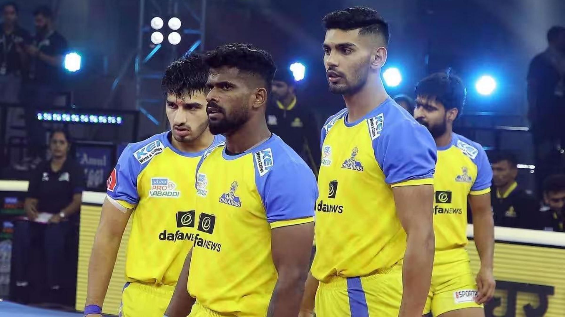 Tamil Thalaivas squad (Image via Pro Kabaddi League 2023)