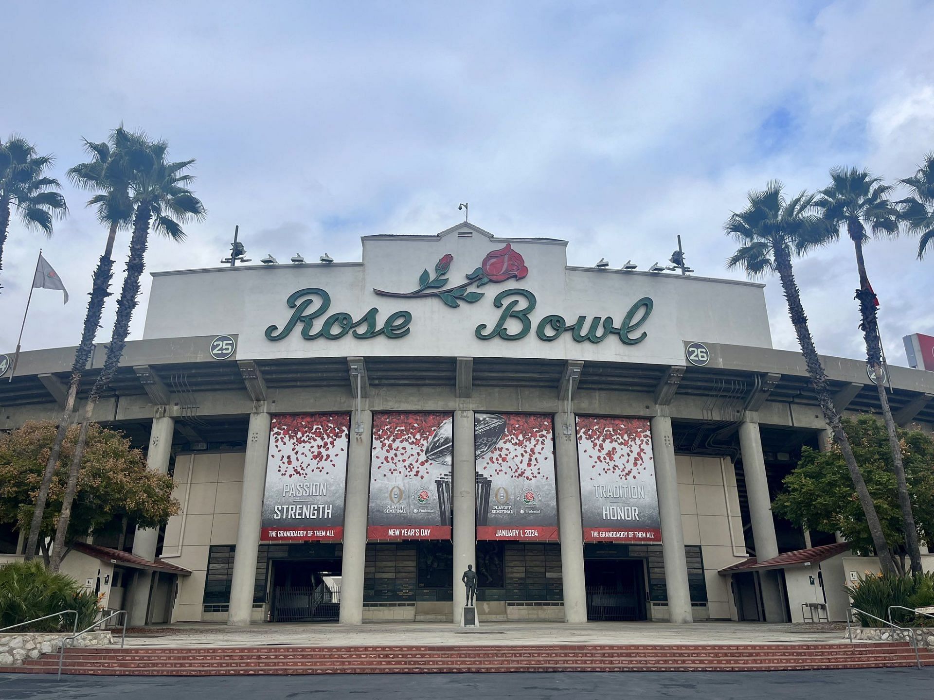 The Rose Bowl Stadium (Picture Source: @rosebowlgame (X))