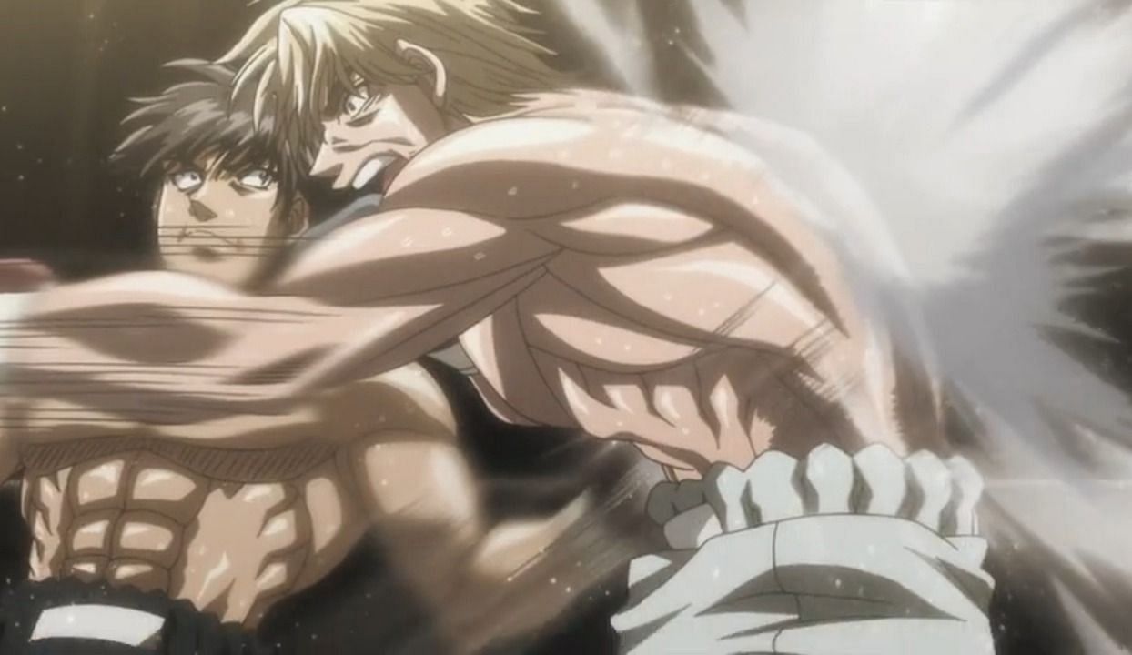 Kamogawa punching Anderson is one of the most exhilarating punches in anime (image via Studio Madhouse)