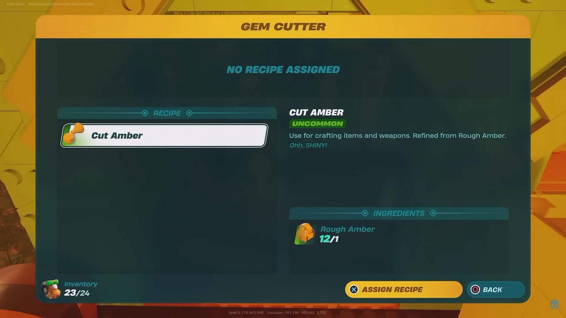 How to find Rough Amber and craft Cut Amber in LEGO Fortnite: Easy steps explained