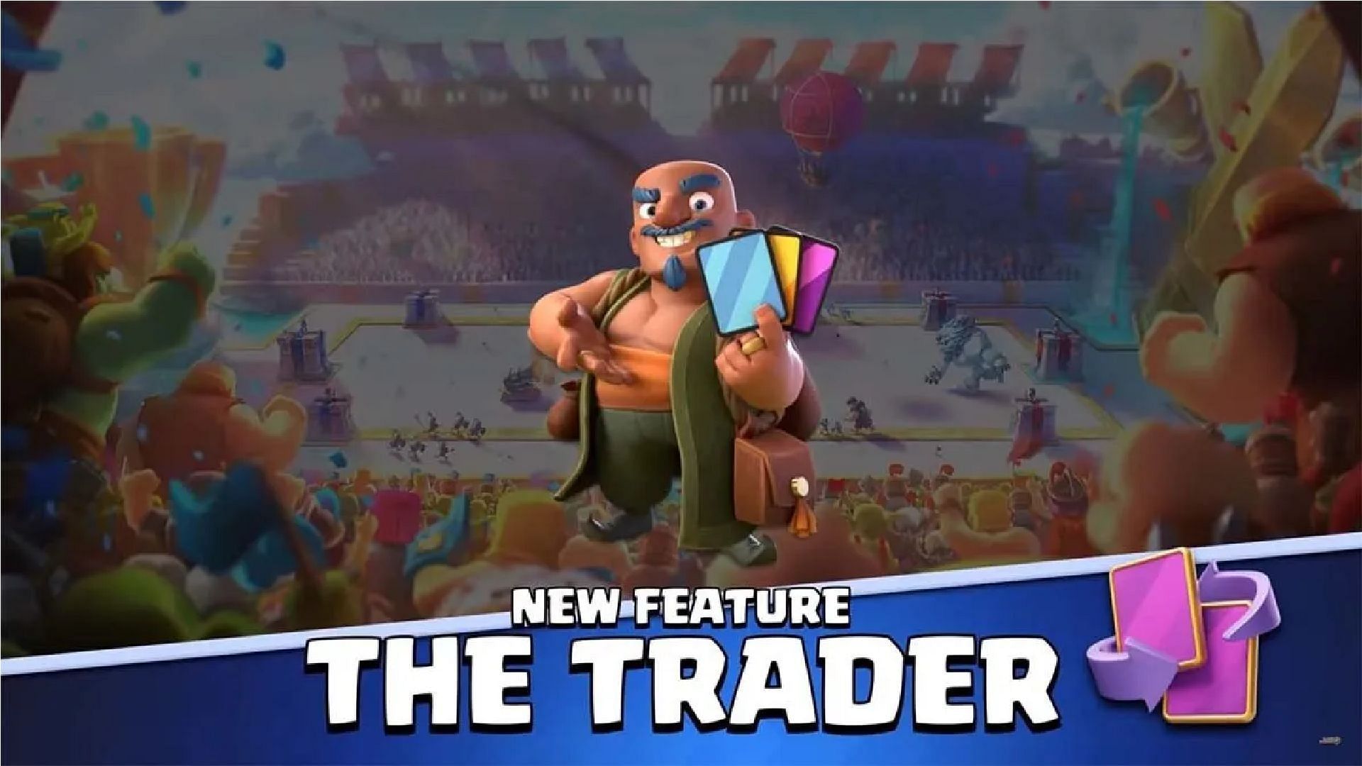 Grab Ores from the weekly deals of traders (Image via Supercell)