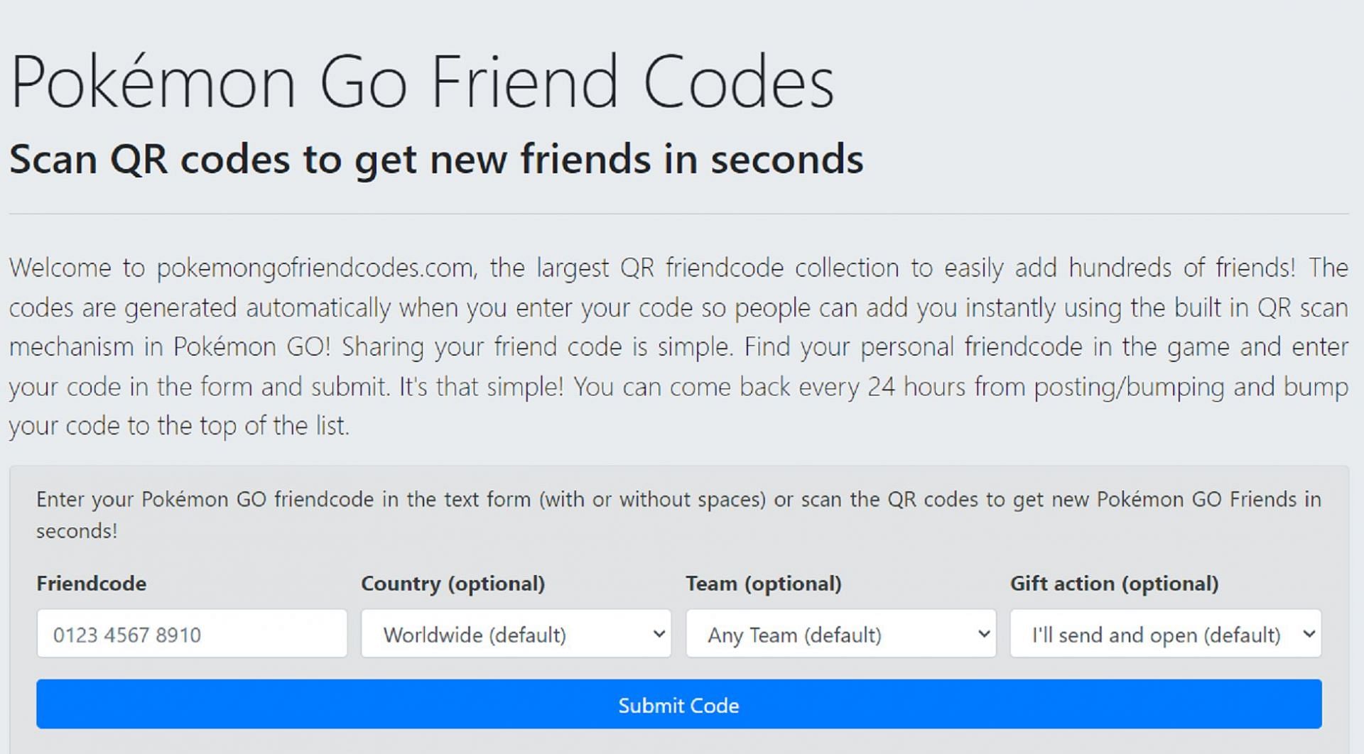 Pokemon GO Friend Codes 2023 (Pokemon GO Friend Finder) - GAME ENGAGE