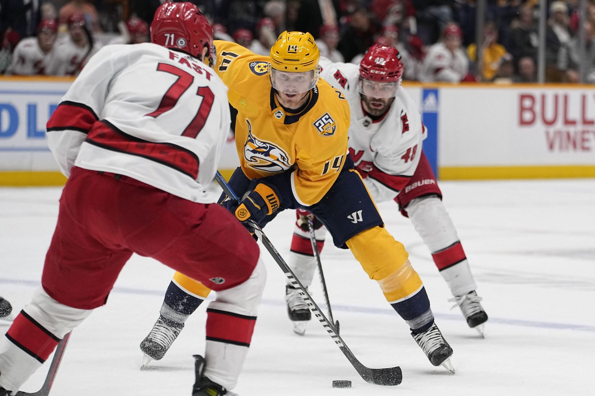 Hurricanes Predators Hockey