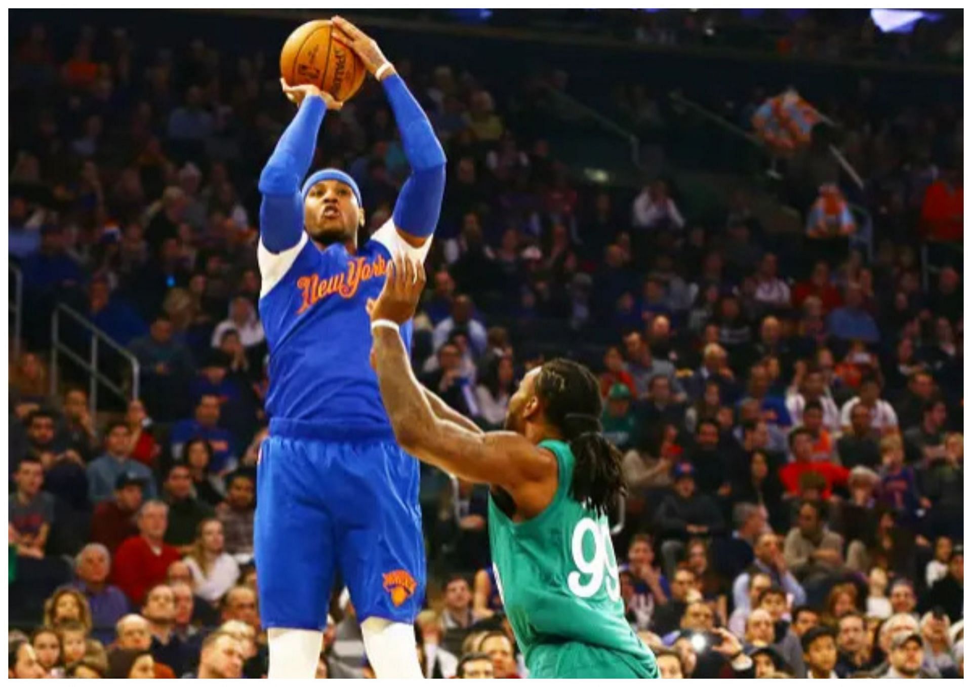 New York Knicks vs. Boston Celtics (Photo credit: ANDY MARLIN, USA TODAY SPORTS)