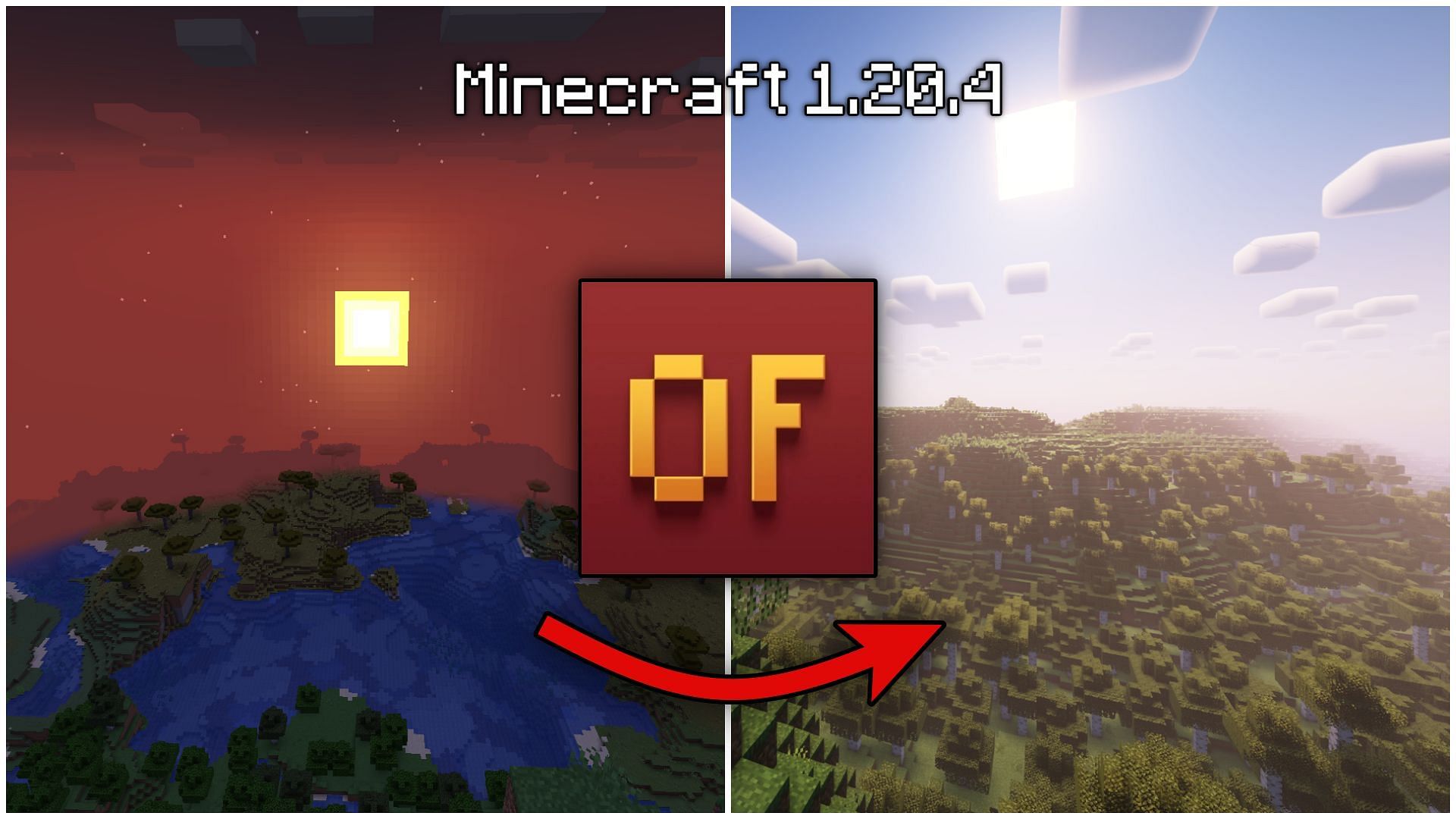 Preview version of OptiFine is available for Minecraft 1.20.4 (Image via Sportskeeda)