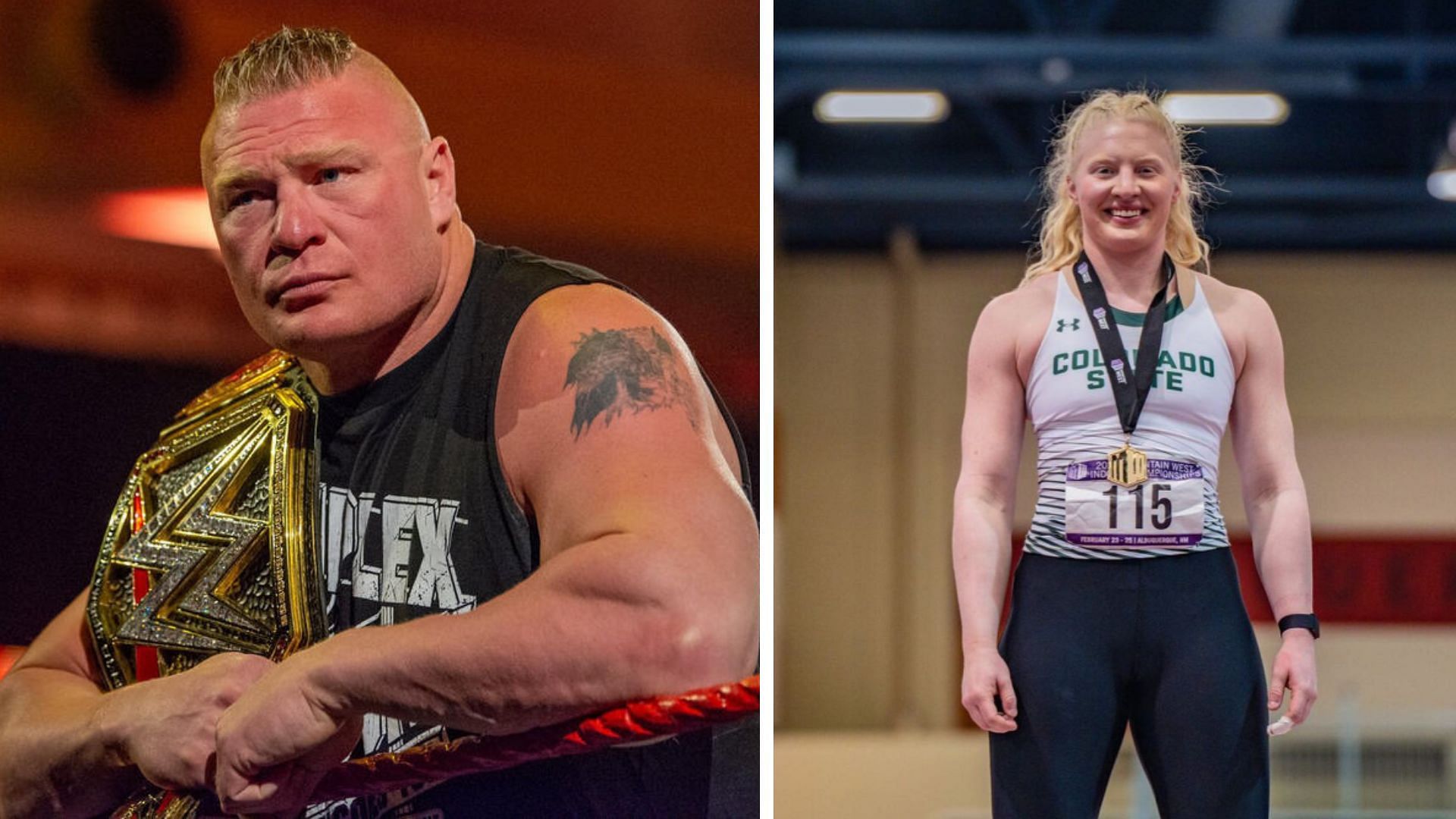 Brock Lesnar has one daughter and three sons