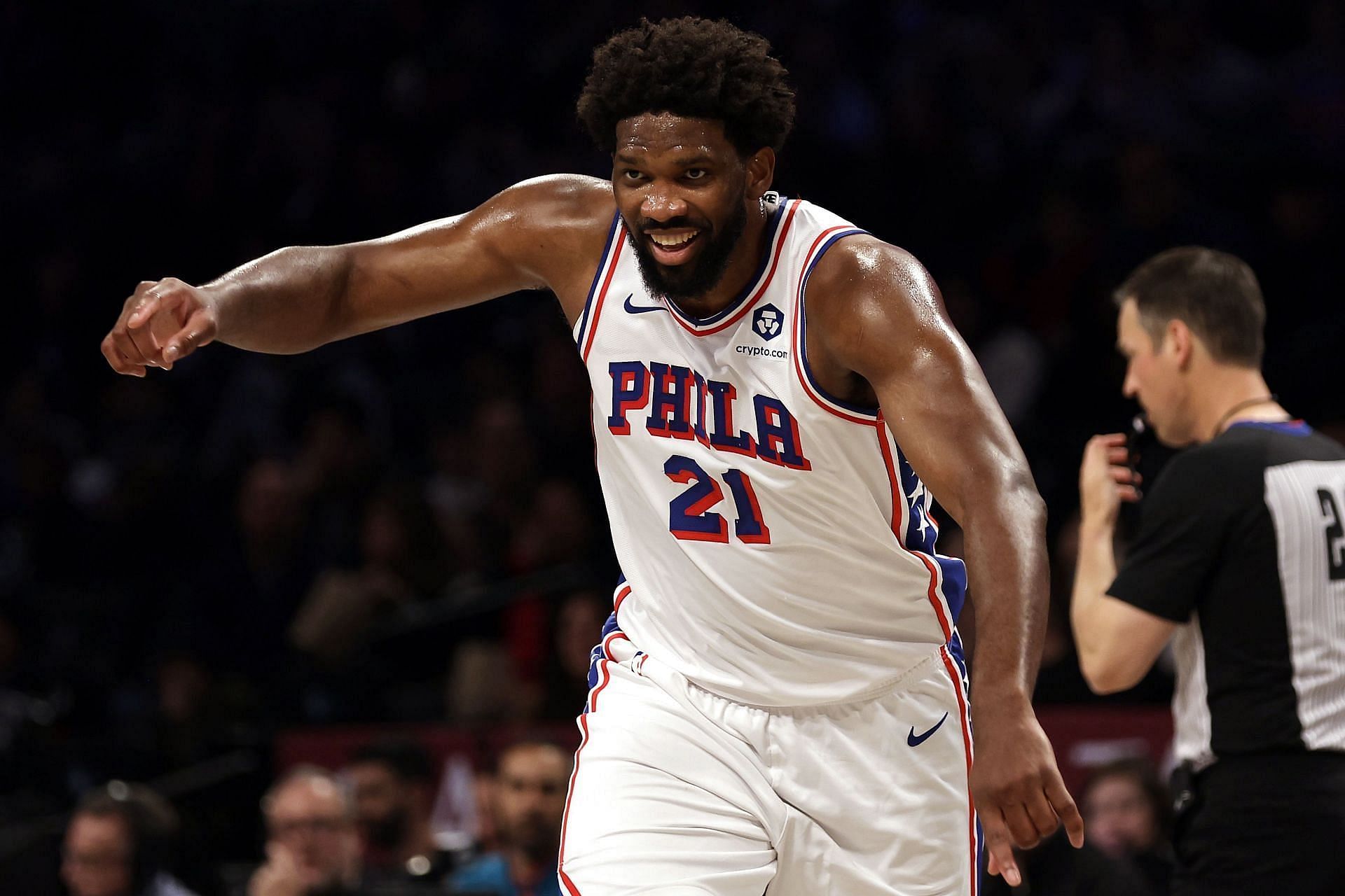 Joel Embiid is currently third on the NBA