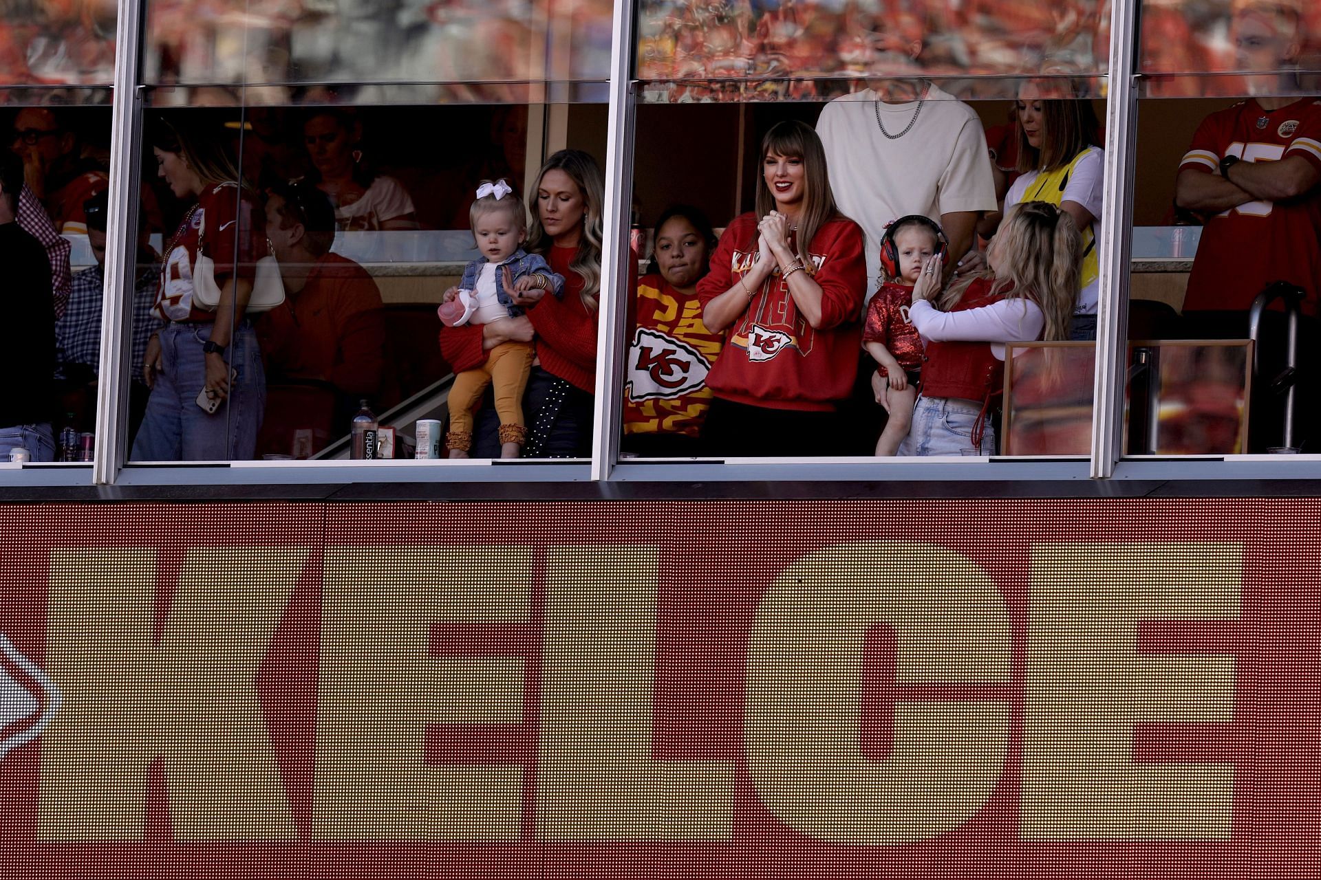 Taylor Swift at Arrowhead Stadium