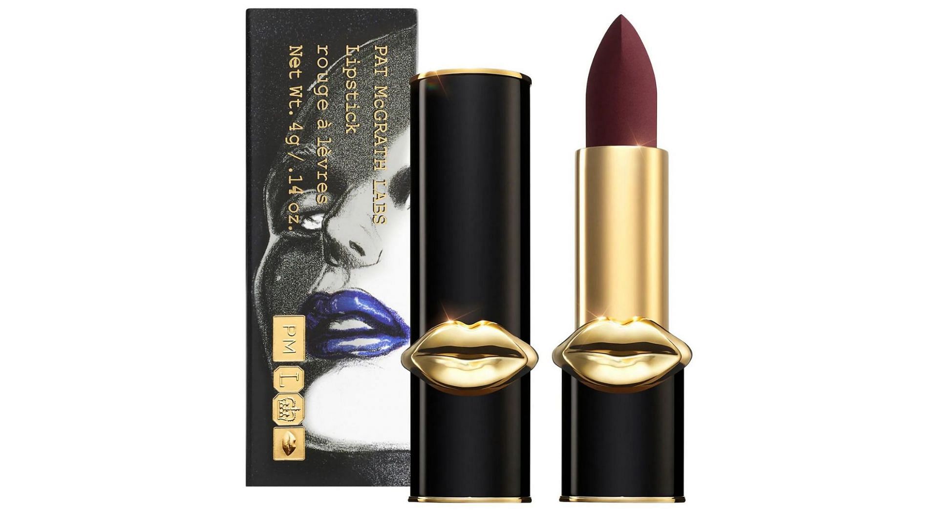 PAT McGRATH LABS MatteTrance Lipstick McMenamy 200 - deep burgundy ($39) (Image via Sephora)