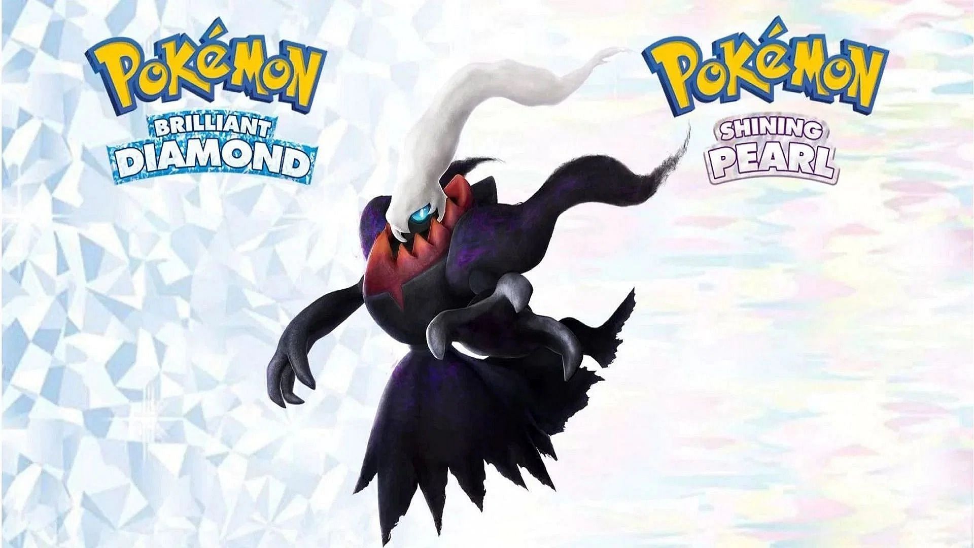 Darkrai has been introduced to Pokemon Brilliant Diamond and Shining Pearl as part of update 1.3.0 (Image via The Pokemon Company)