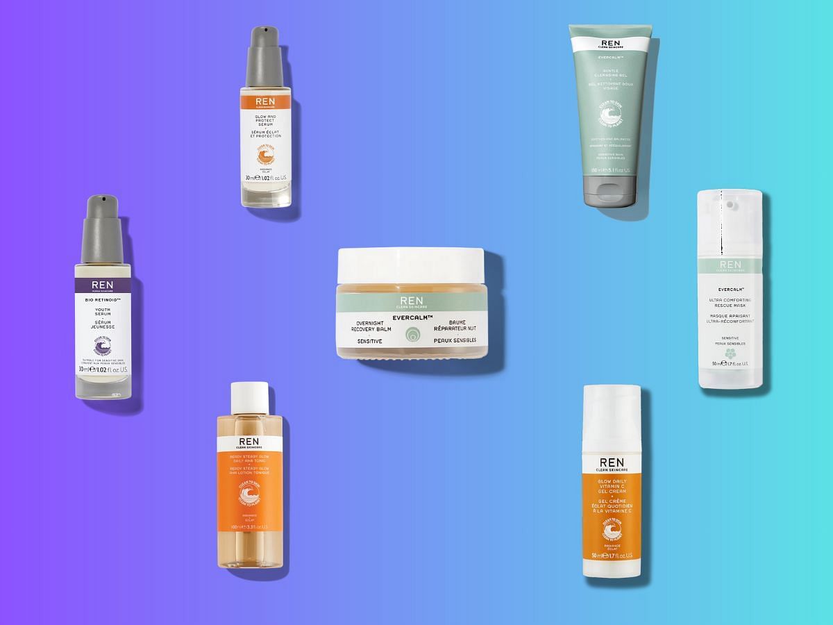 REN Clean Skincare products (Image via Sportskeeda)