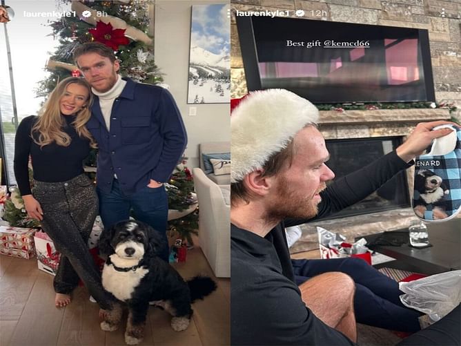 In Photos: Connor McDavid's mother Kelly's "best gift" to the Oilers star for Christmas