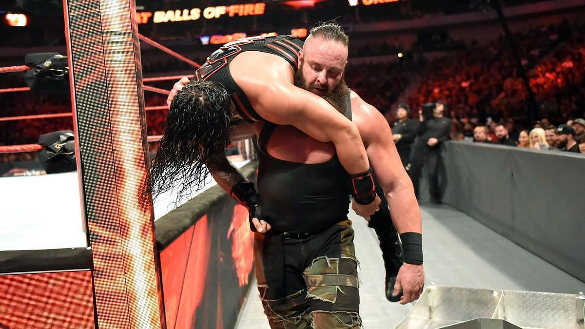 Braun Strowman feuded with Roman Reigns in 2017
