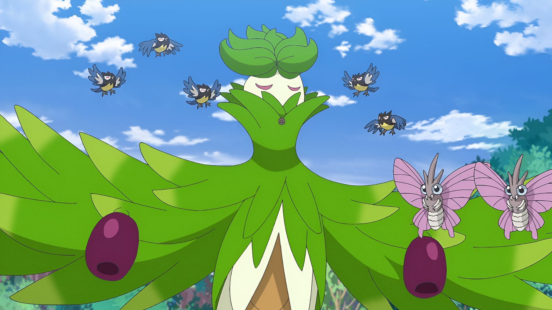 Arboliva as it is seen in the Horizons anime (Image via The Pokemon Company)