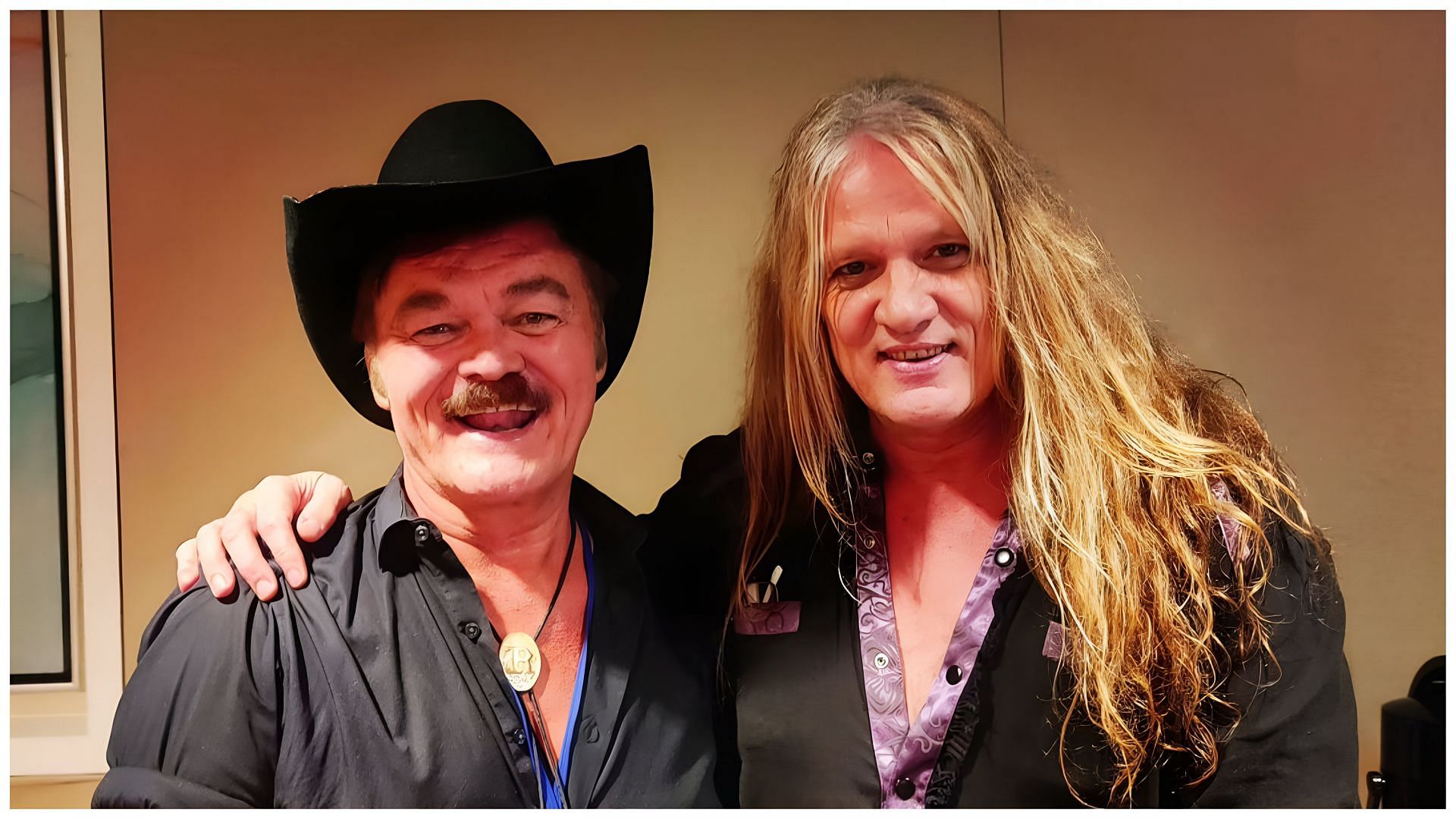 Sebastian Bach with Randy Jones (Image via official Instagram page @sebastianback)