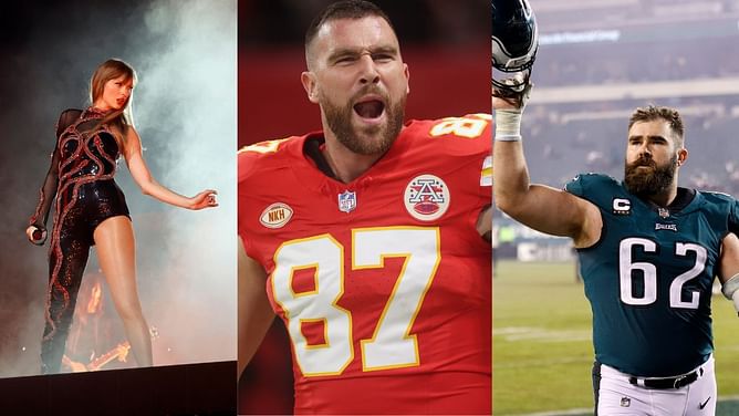 Travis Kelce credits No. 1 sales to Taylor Swift, Swifties' influence in the UK: "Only reasonable solution"